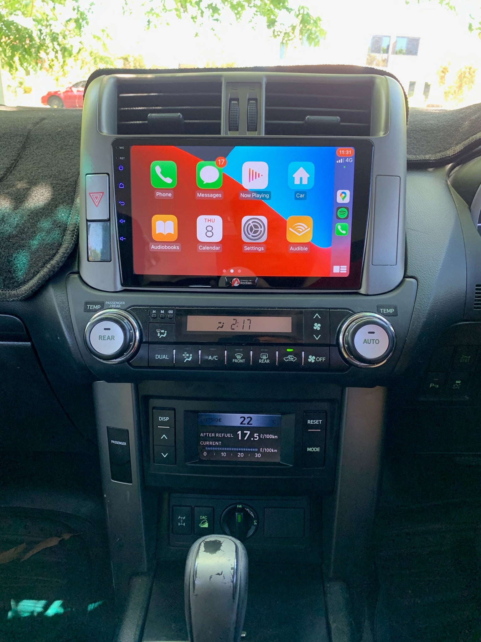 Toyota Prado 20092013 150 Series Wireless CarPlay Headunit Kit