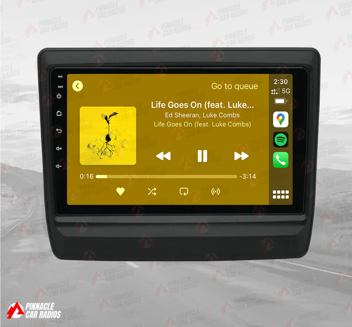 Isuzu D-Max 2021-2025 Wireless CarPlay Headunit Kit