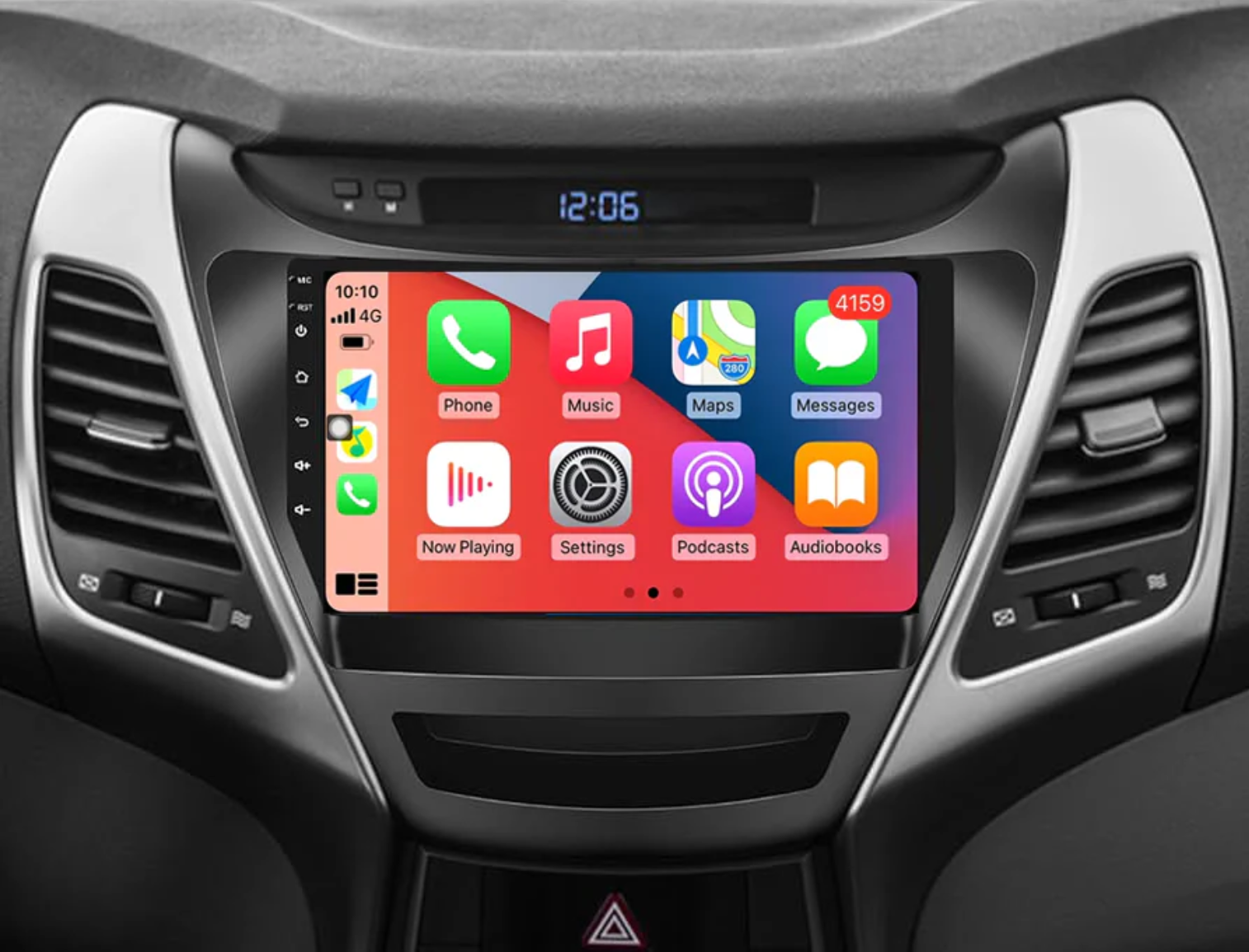 Hyundai Elantra 20132015 Wireless CarPlay Headunit Kit Pinnacle Car