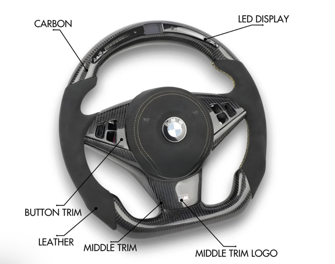BMW E63 M6 Style Premium Steering Wheel