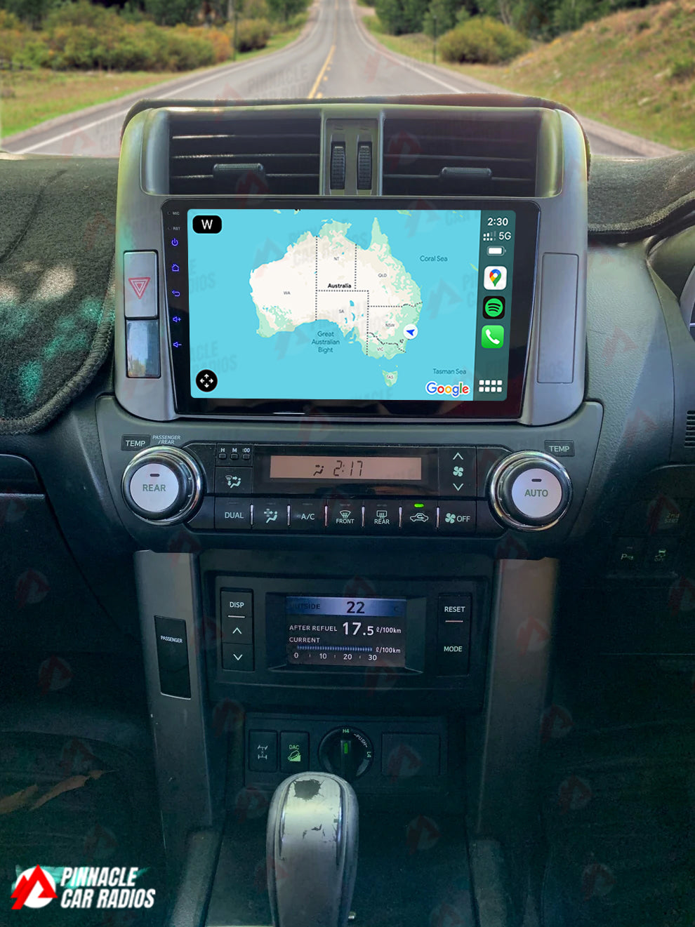 Trip Computer Relocation Kit Toyota Prado 2009-2013 150 Series