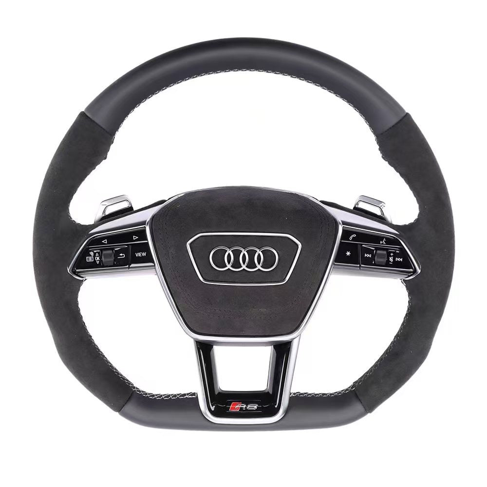 Audi RS6 Flat Bottom Premium Steering Wheel
