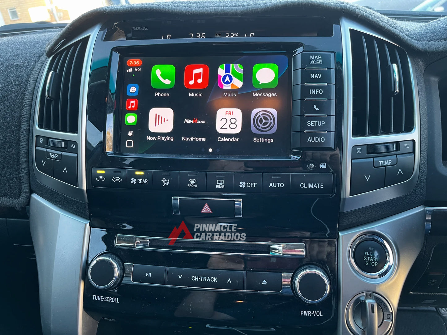 Toyota Land Cruiser LC200 VX & SAHARA 2010-2014 Wireless CarPlay & Android Auto Interface Module