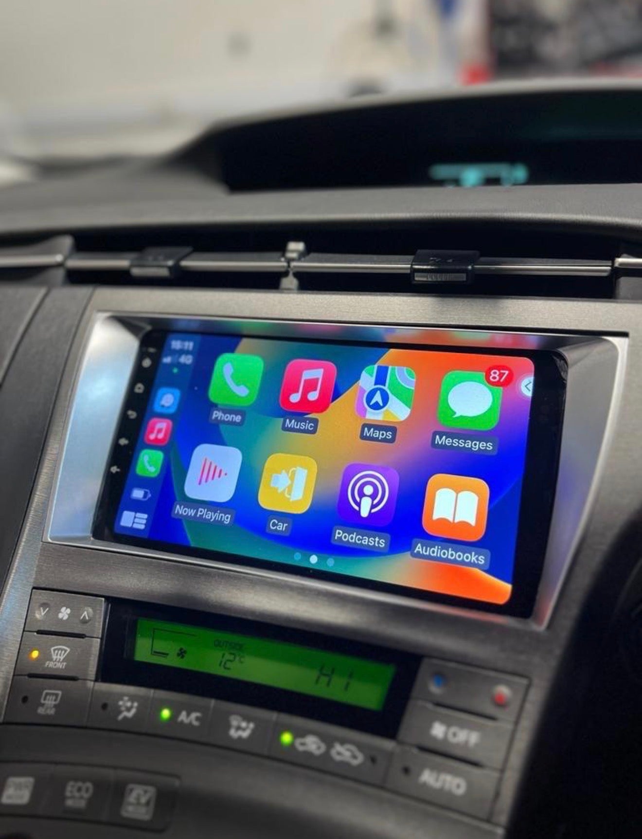 Toyota Prius 2009-2015 Wireless CarPlay Headunit Kit