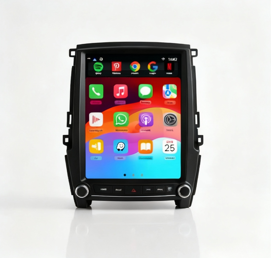 Ford Ranger Vertical Tesla 2015-2022 PX MkII & MkIII Wireless CarPlay Headunit Kit