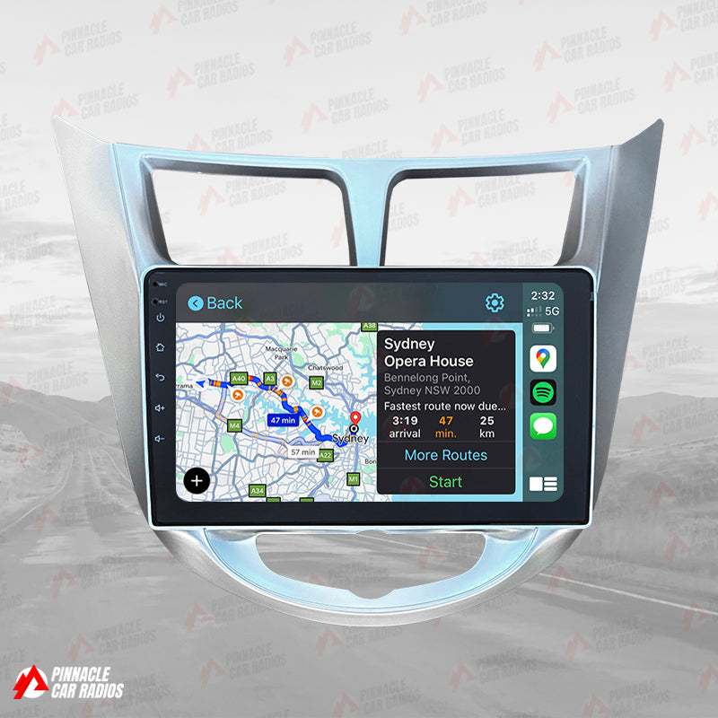 Hyundai Accent 2011-2015 Wireless CarPlay Headunit Kit