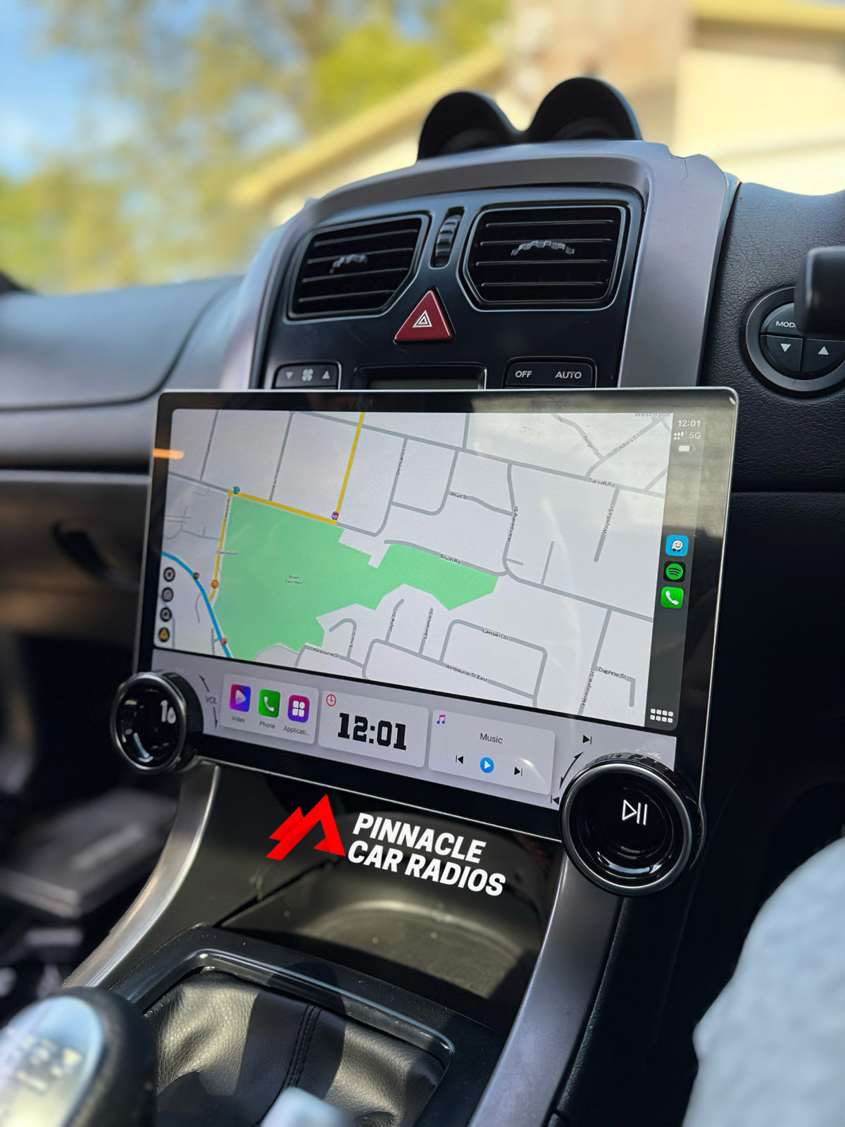 Universal Android Unit Universal QLED 2K CarPlay Android Head Unit – Pinnacle Car Radios