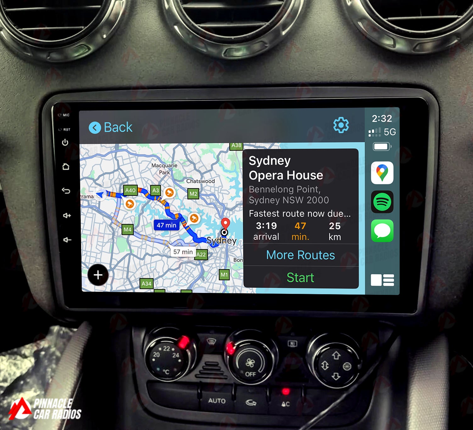 Autoradio Per Audi TT MK2 8J (2004-2015) – Schermo 7” Con CarPlay, Android Auto, Bluetooth, FM, USB E Mirroring