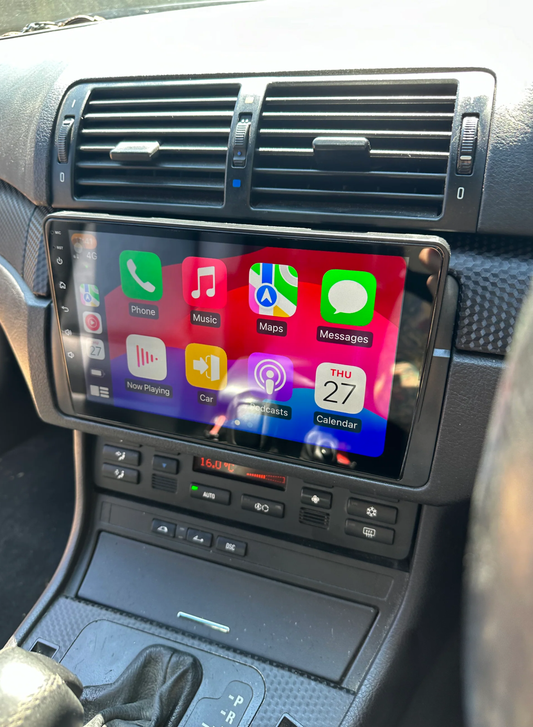 BMW 3 Series 1998-2006 (E46) Wireless CarPlay Headunit Kit