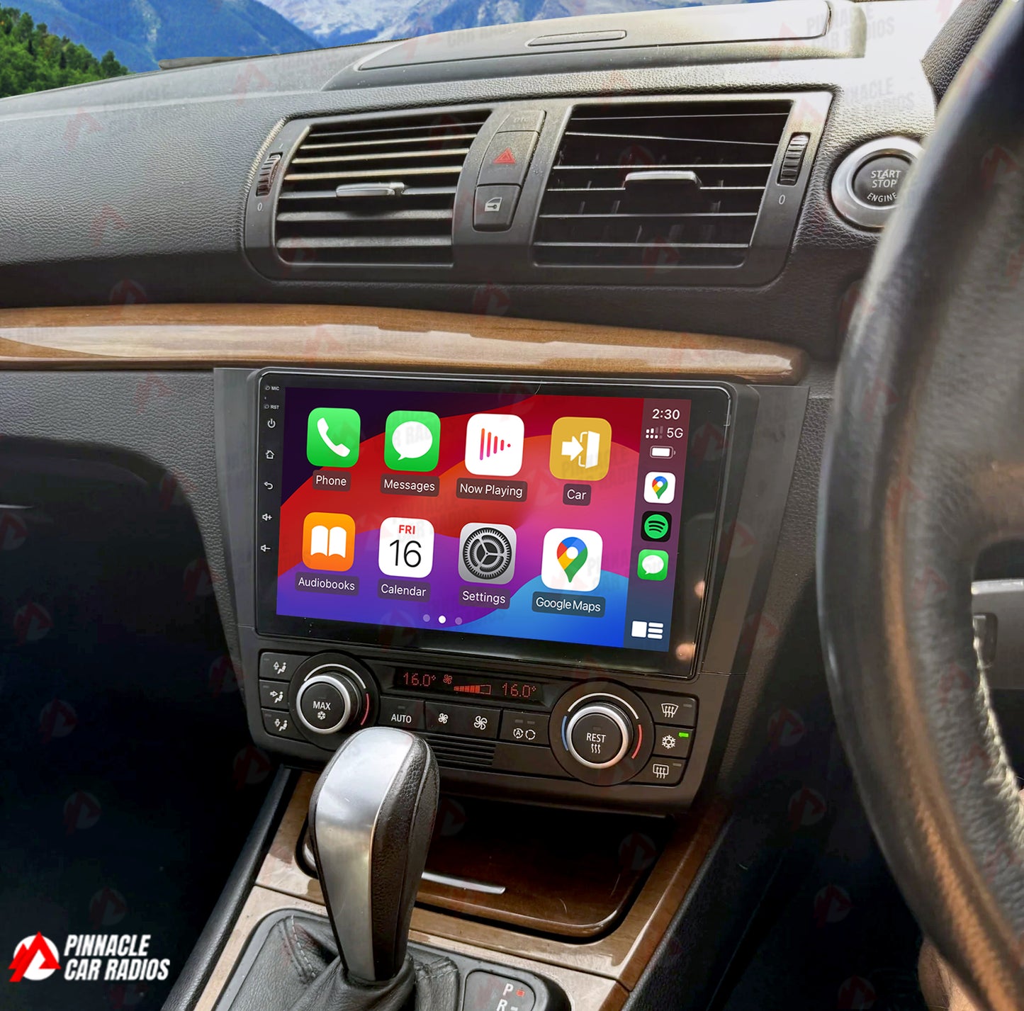 BMW 1 Series 2004-2012 (E81 E82 E87 E88) Wireless CarPlay Headunit Kit