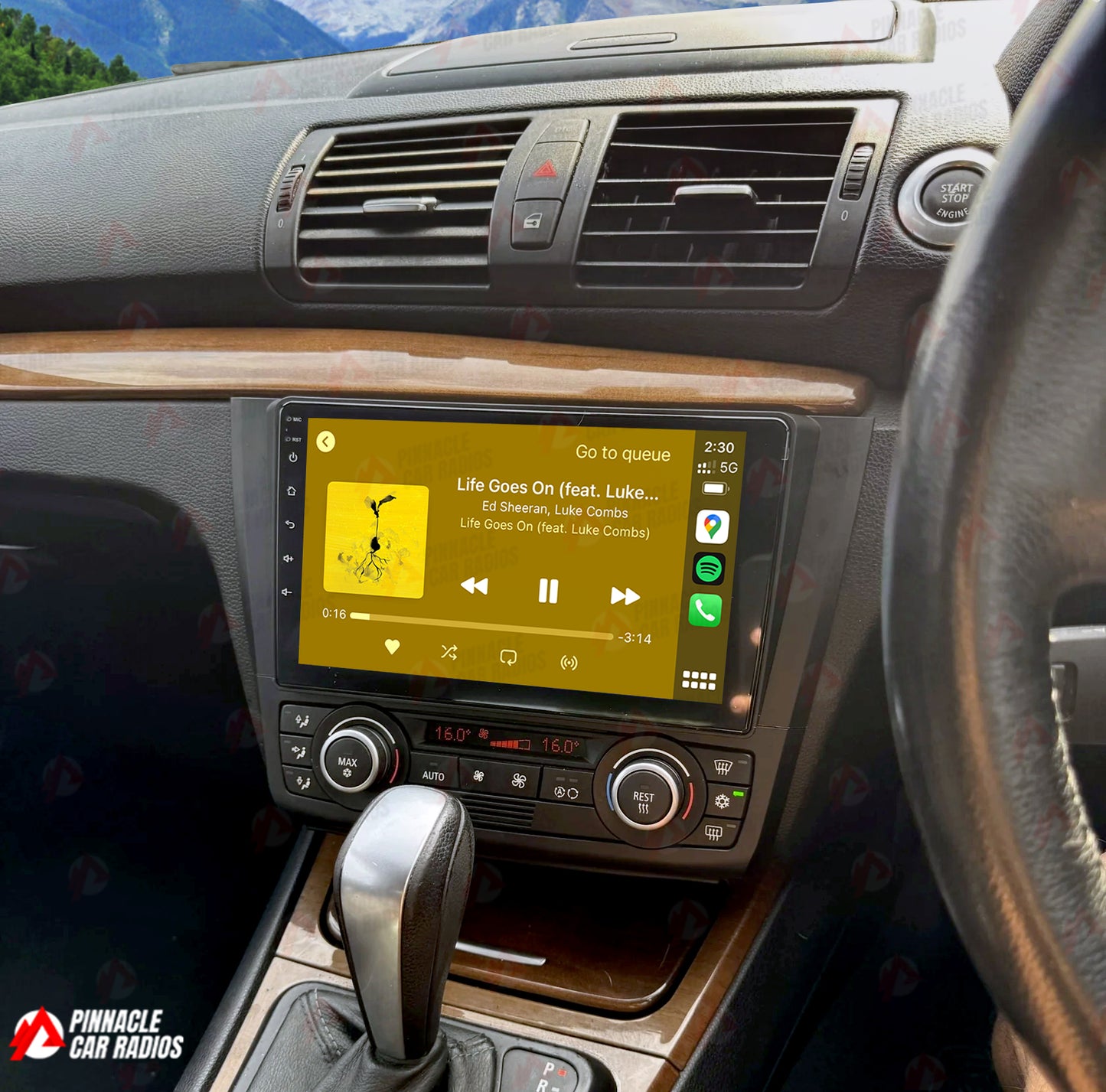 BMW 1 Series 2004-2012 (E81 E82 E87 E88) Wireless CarPlay Headunit Kit