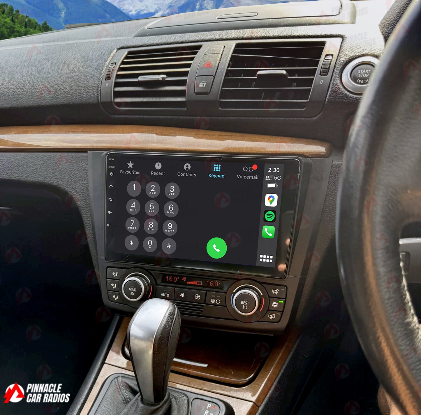 BMW 1 Series 2004-2012 (E81 E82 E87 E88) Wireless CarPlay Headunit Kit