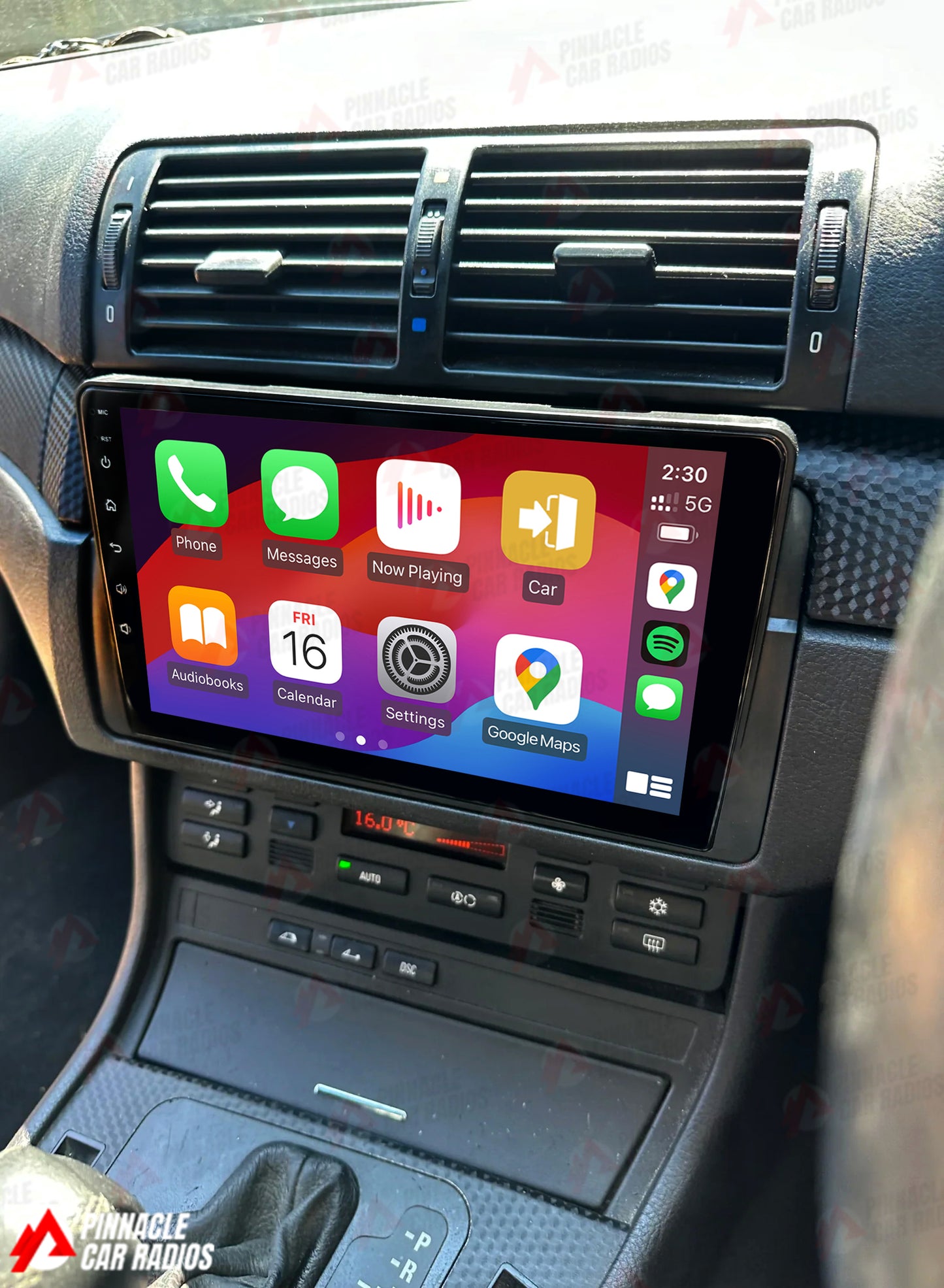 BMW 3 Series 1998-2006 (E46) Wireless CarPlay Headunit Kit
