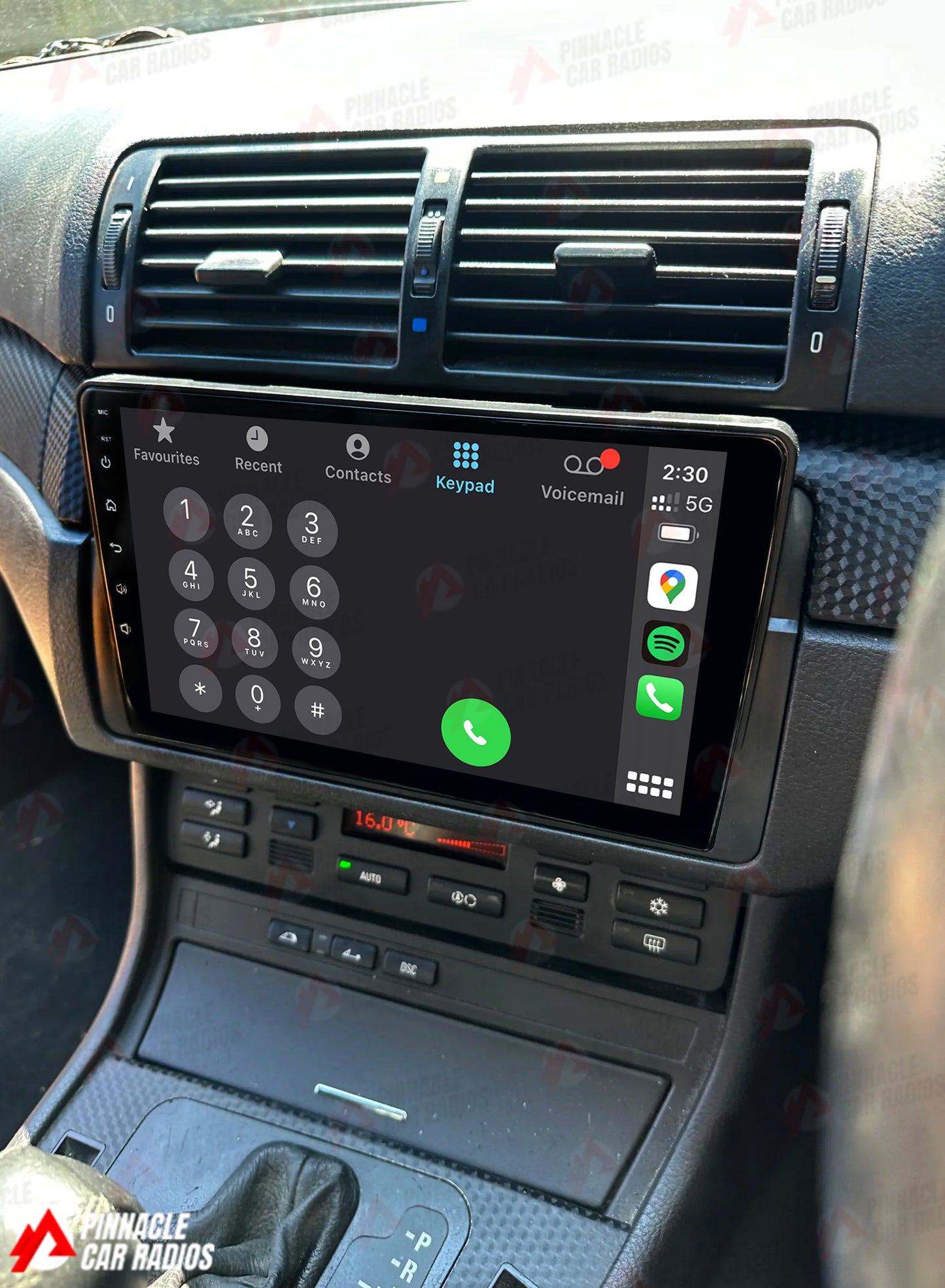 BMW 3 Series 1998-2006 (E46) Wireless CarPlay Headunit Kit