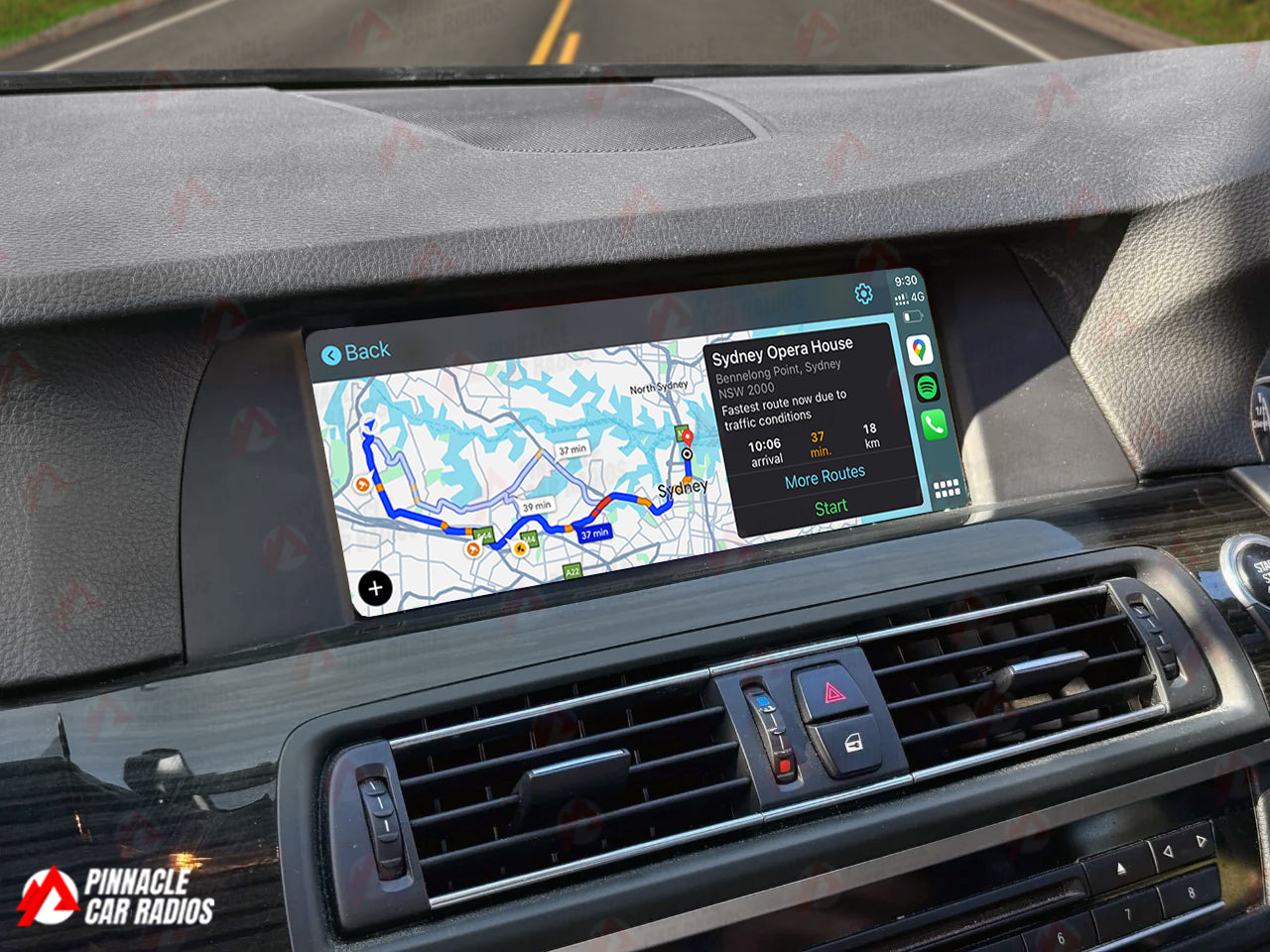 BMW 5 Series 2011-2017 (F10 F11) Wireless CarPlay Headunit Kit