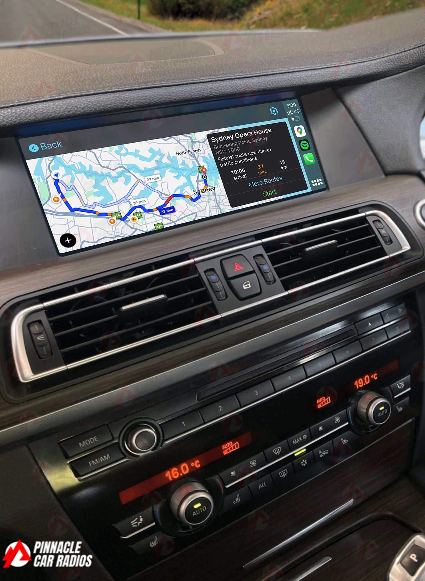 BMW 7 Series 2009-2015 (F01 F02) Wireless CarPlay Headunit Kit