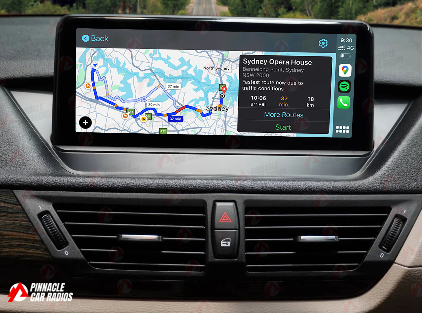 BMW X1 Series 2009-2015 (E84) Wireless CarPlay Headunit Kit