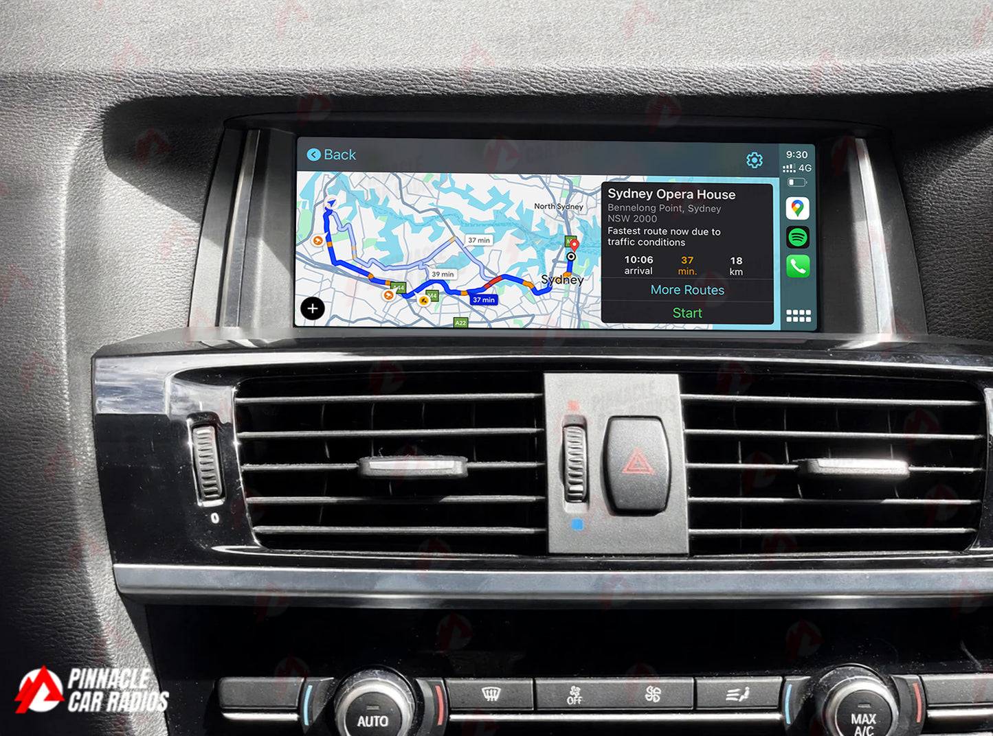 BMW X4 Series 2011-2016 (F26) Wireless CarPlay Headunit Kit