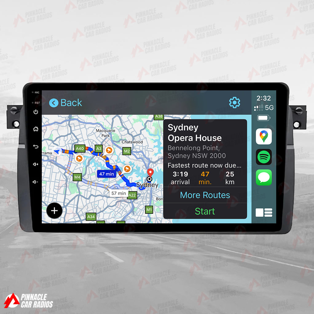 BMW X5 Series 2002-2007 (E53) Wireless CarPlay Headunit Kit