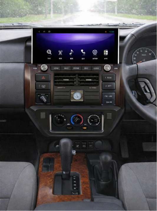 Nissan Patrol Tesla-Style Screen Y61 2007-2021 Wireless CarPlay Headunit Kit