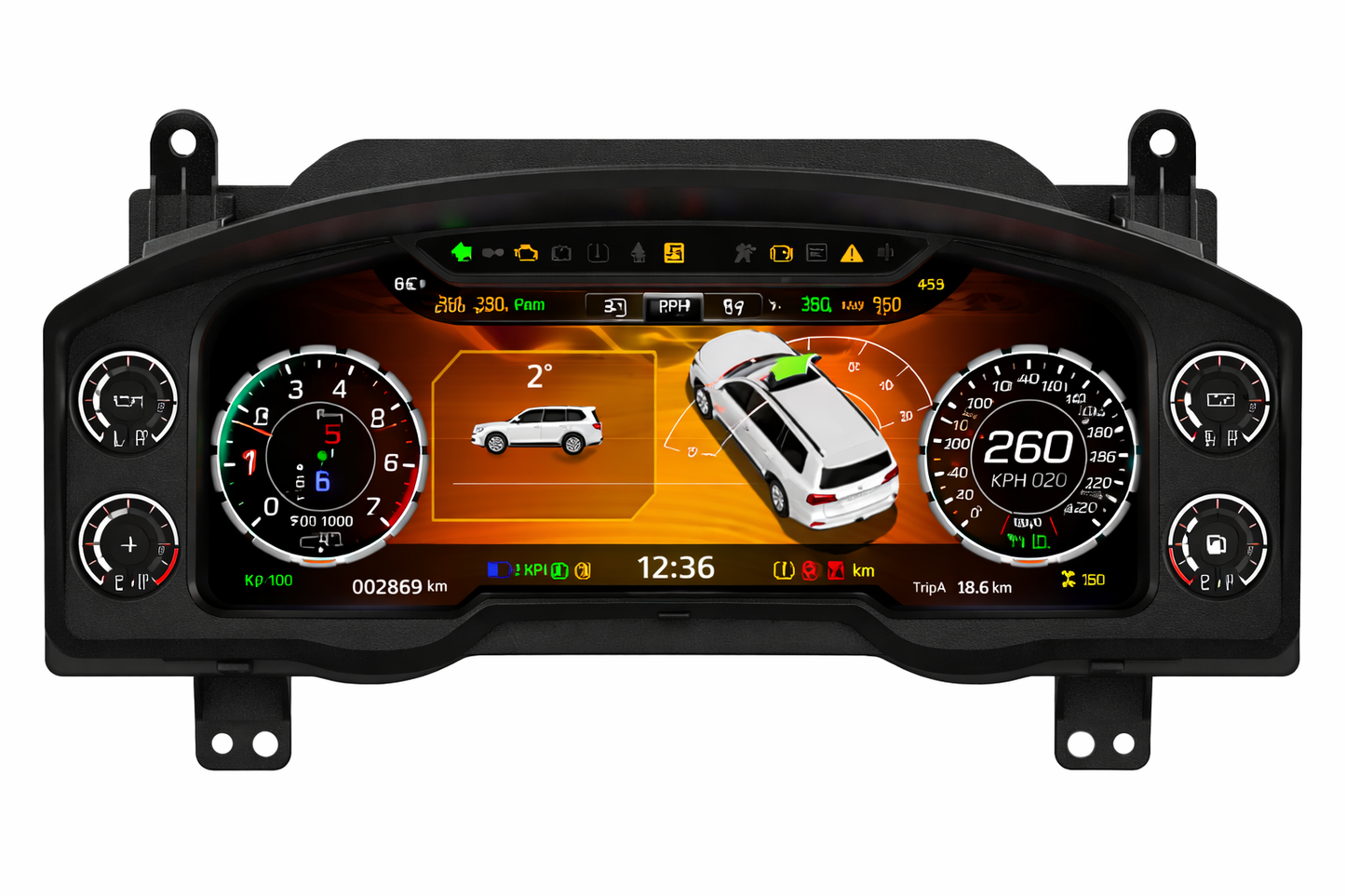 Land Cruiser LC200 2008-2021 Digital Instrument Cluster