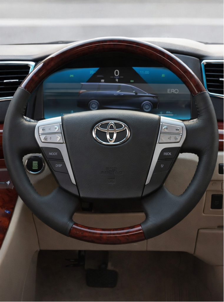 Toyota Alphard 20 series 2009-2012 Digital Instrument Cluster