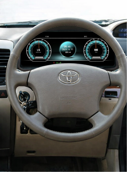 Toyota Prado 2003-2009 Digital Instrument Cluster