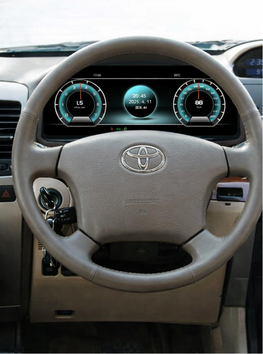 Toyota Prado 2003-2009 Digital Instrument Cluster