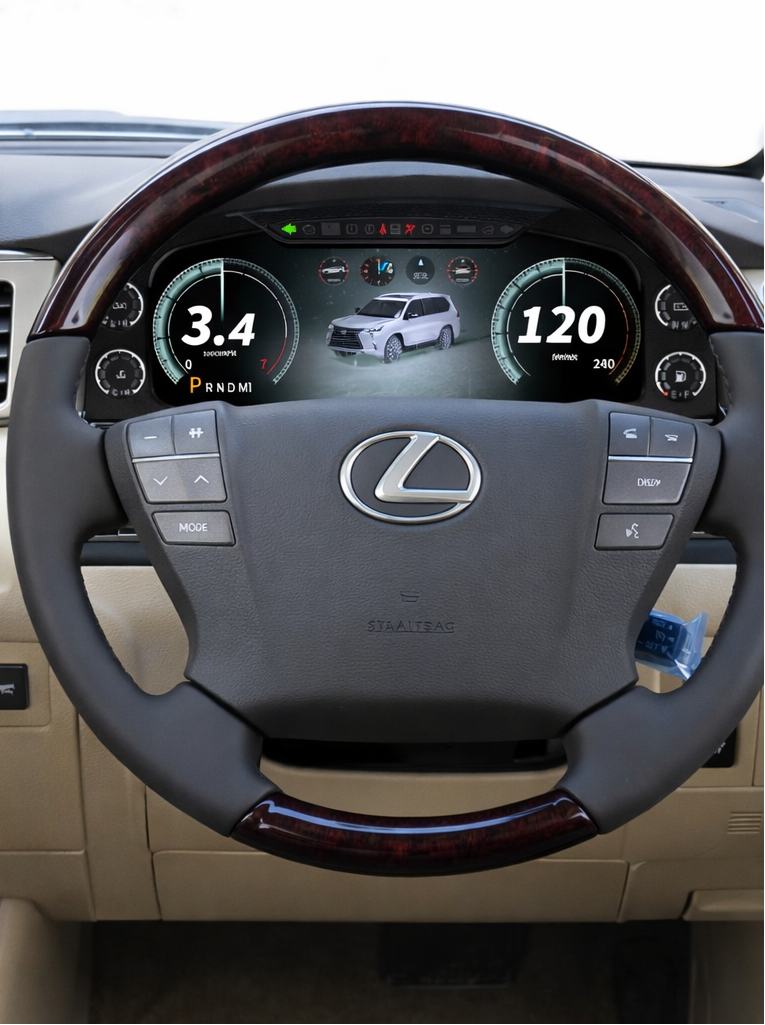 Lexus LX570 2008-2015 Digital Instrument Cluster