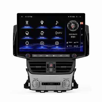 Land Cruiser LC200 Upgrade LX570 Tesla-Style Screen 2016-2021 Wireless CarPlay Headunit Kit