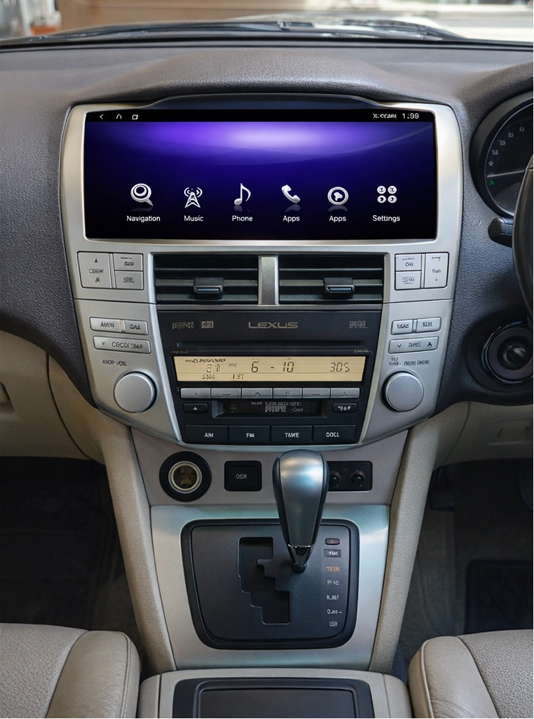 Lexus RX330/300 Tesla-Style Screen 2002-2007 Wireless CarPlay Headunit Kit