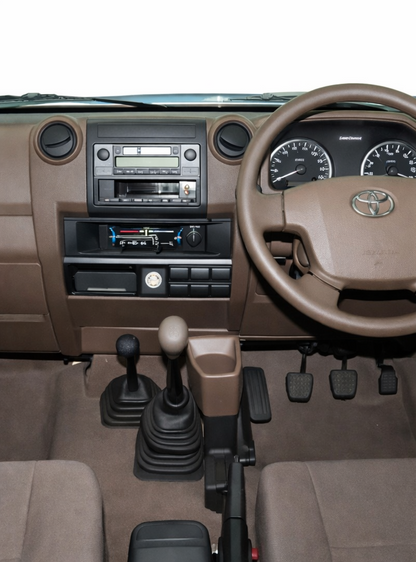 Land Cruiser LC76 upgraded to Mercedes-Benz G-Class Tesla-Style Screen 2007-2021 Wireless CarPlay Headunit Kit