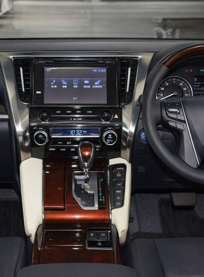 Toyota Elefa 30/35 Series Upgrade to the 40 series Tesla-Style Screen 2015-2021 Wireless CarPlay Headunit Kit