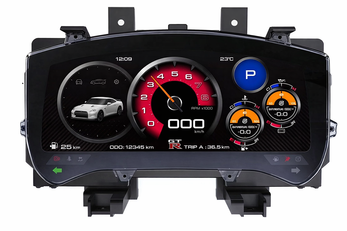 GTR R35 2008-2023 Digital Instrument Cluster