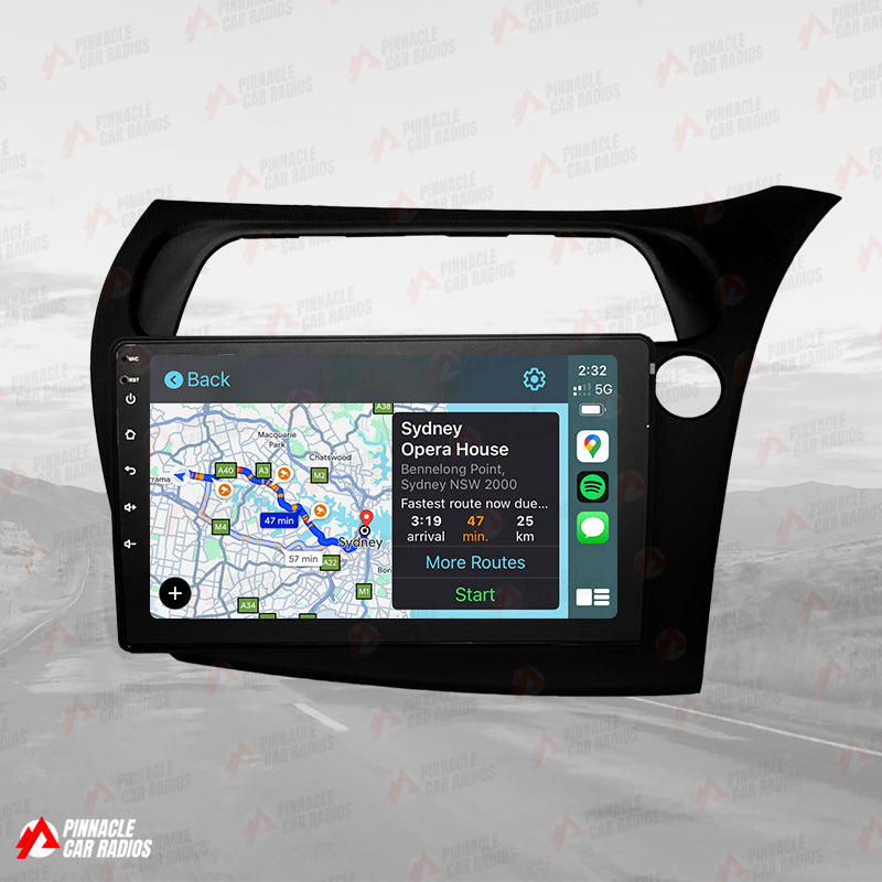 Honda Civic Hatch 2006-2011 Wireless CarPlay Headunit Kit