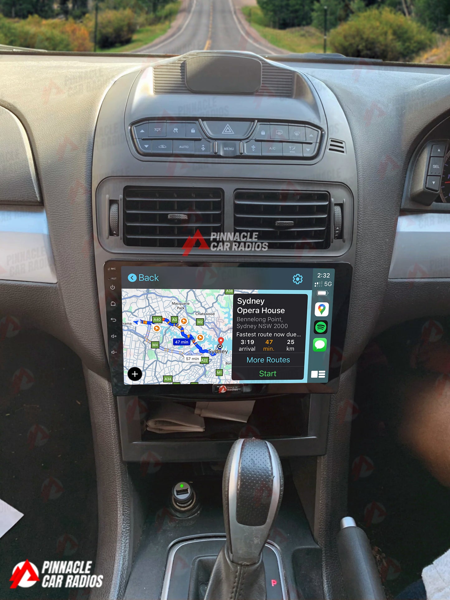 Ford Falcon 2008-2016 FG FG-X Wireless CarPlay Headunit Kit