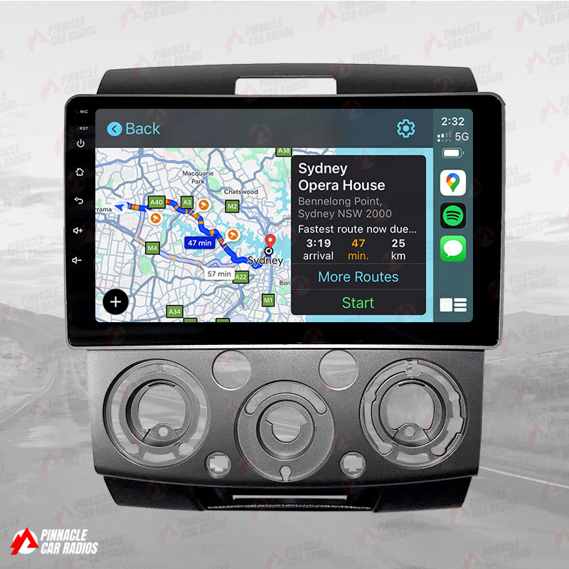 Ford Ranger PK Head Unit 2006-2011 - Apple & Android – Pinnacle Car Radios