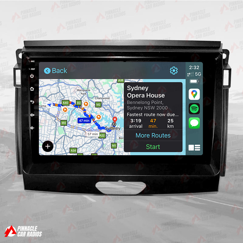 Ford Ranger 2015-2022 PX MkII & MkIII Wireless CarPlay Headunit Kit