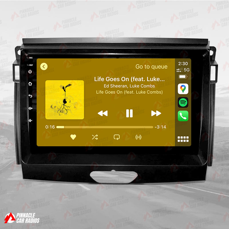 Ford Ranger 2015-2022 PX MkII & MkIII Wireless CarPlay Headunit Kit
