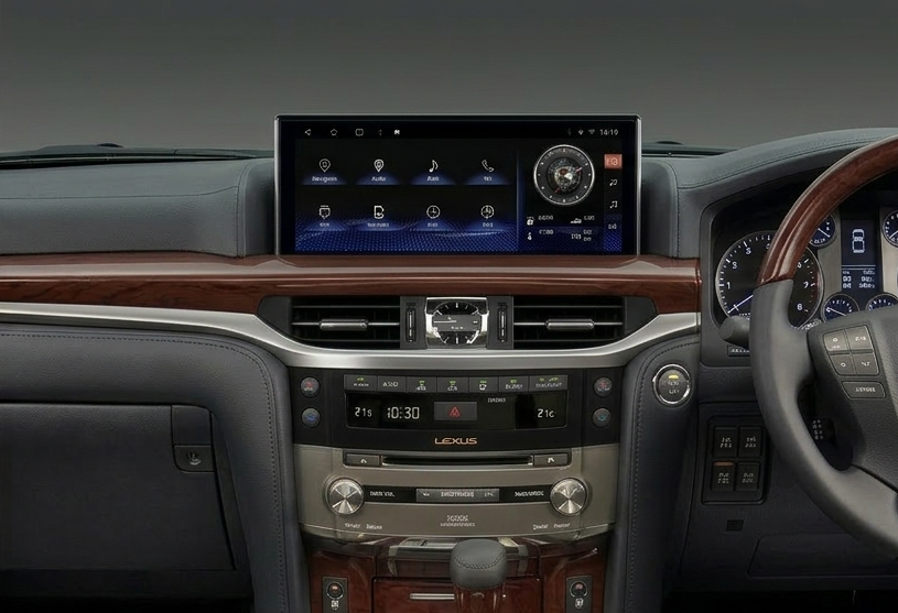 Lexus LX57 Tesla-Style Screen 2008-2015 Wireless CarPlay Headunit Kit