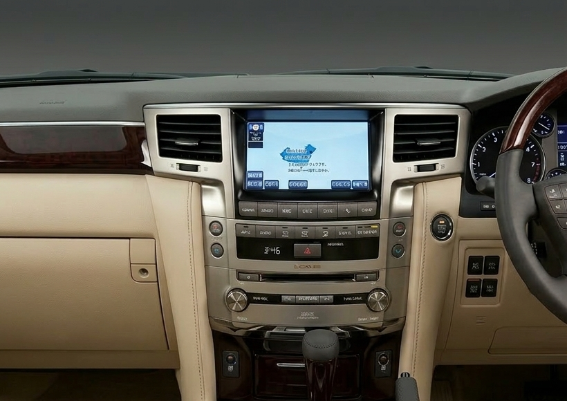 Lexus LX57 Tesla-Style Screen 2008-2015 Wireless CarPlay Headunit Kit