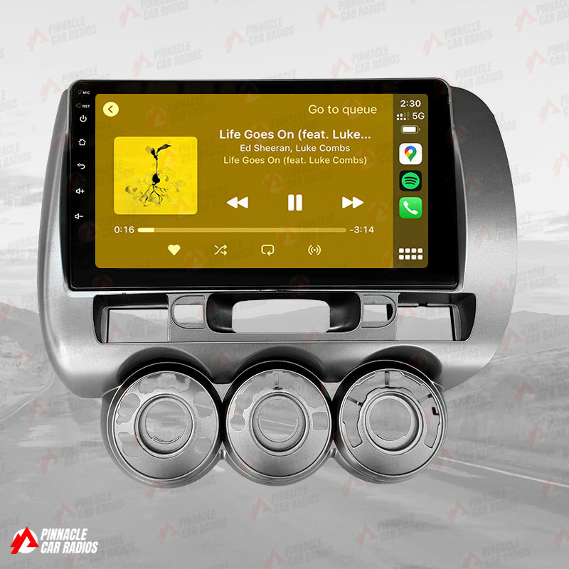 Honda Jazz GD 2002-2008 Wireless CarPlay Headunit Kit