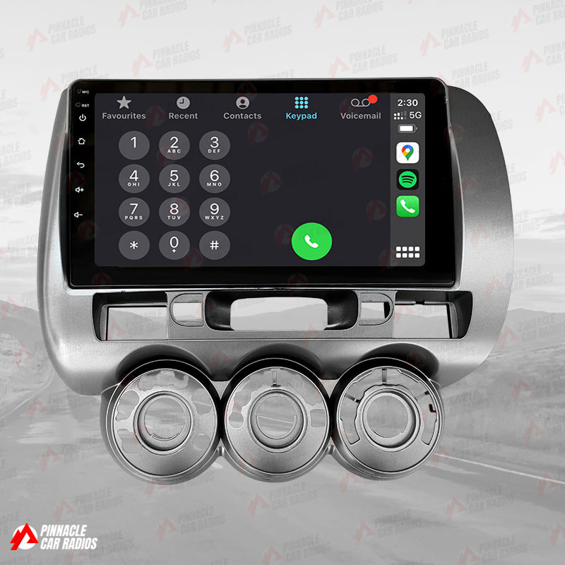 Honda Jazz GD 2002-2008 Wireless CarPlay Headunit Kit