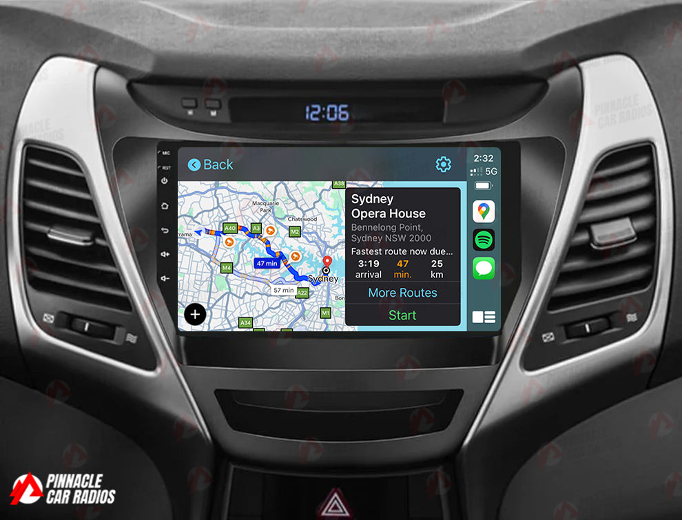 Hyundai Elantra 2013-2015 Wireless CarPlay Headunit Kit