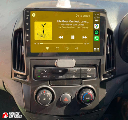 Hyundai i30 2007-2012 FD Manual A/C Wireless CarPlay Headunit Kit