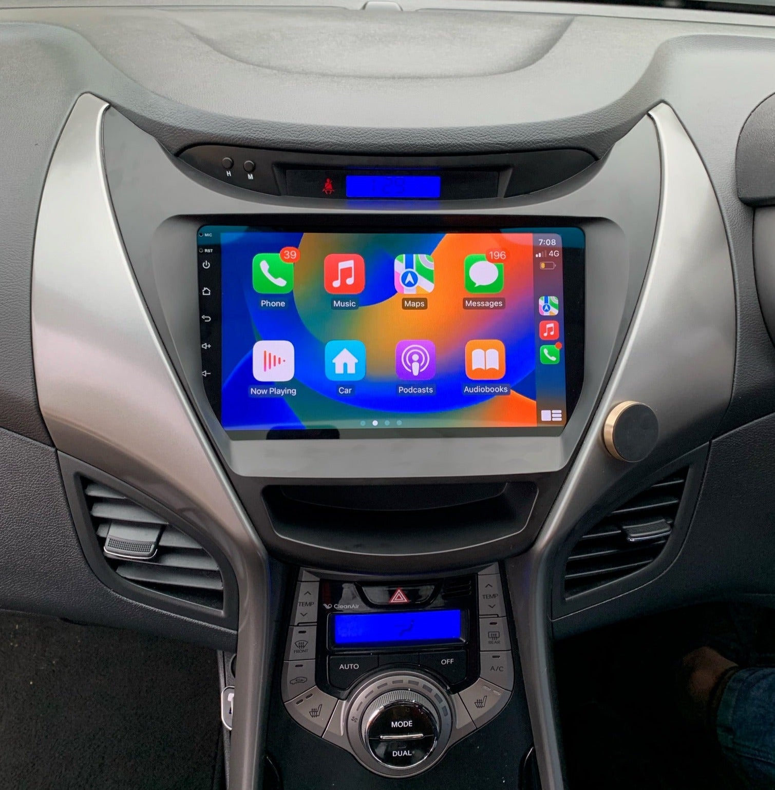 Hyundai Elantra 20112013 Wireless CarPlay Headunit Kit Pinnacle Car