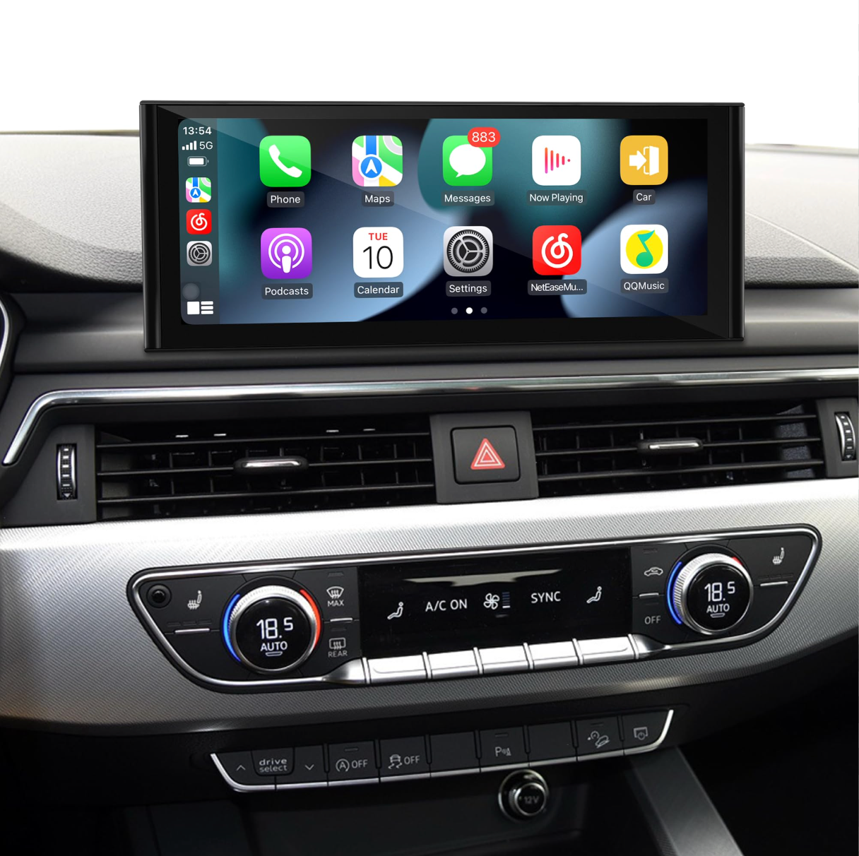 Audi A4-A5 2017-2019 Wireless CarPlay Headunit Kit