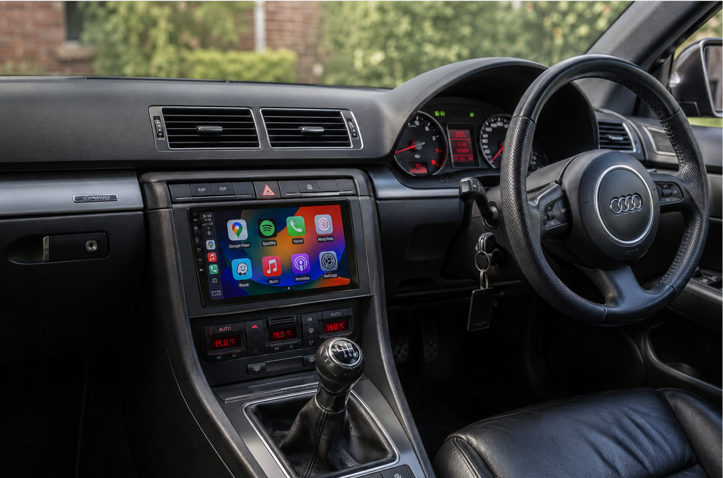 Audi A4/S4/RS4B6/B7 2000-2008 SEAT Exeo 2008-2012 Wireless CarPlay Headunit Kit