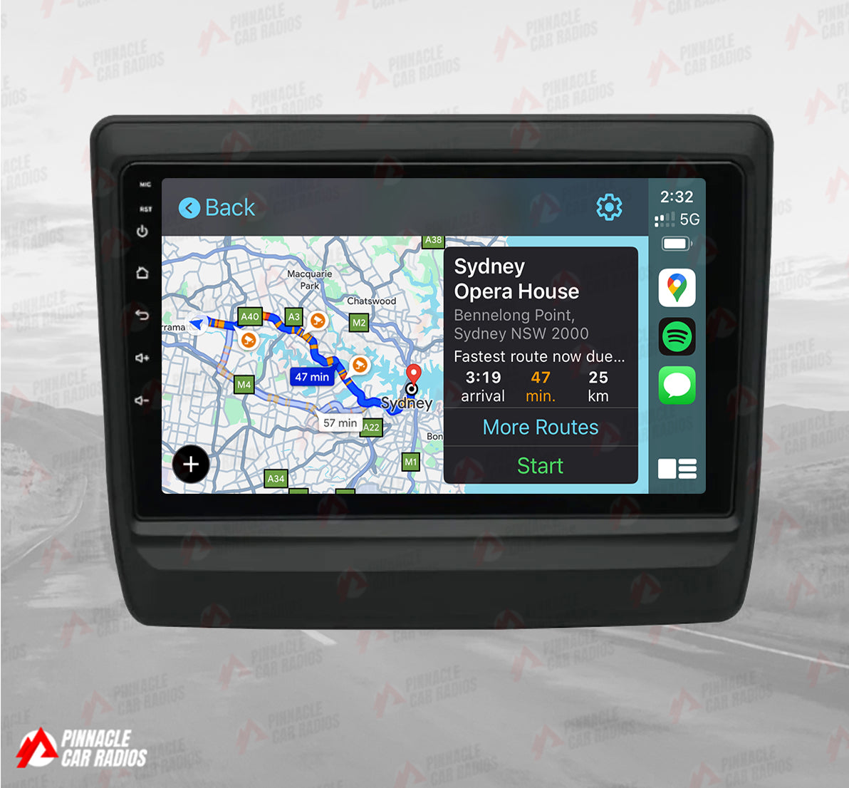 Isuzu D-Max 2021-2025 Wireless CarPlay Headunit Kit