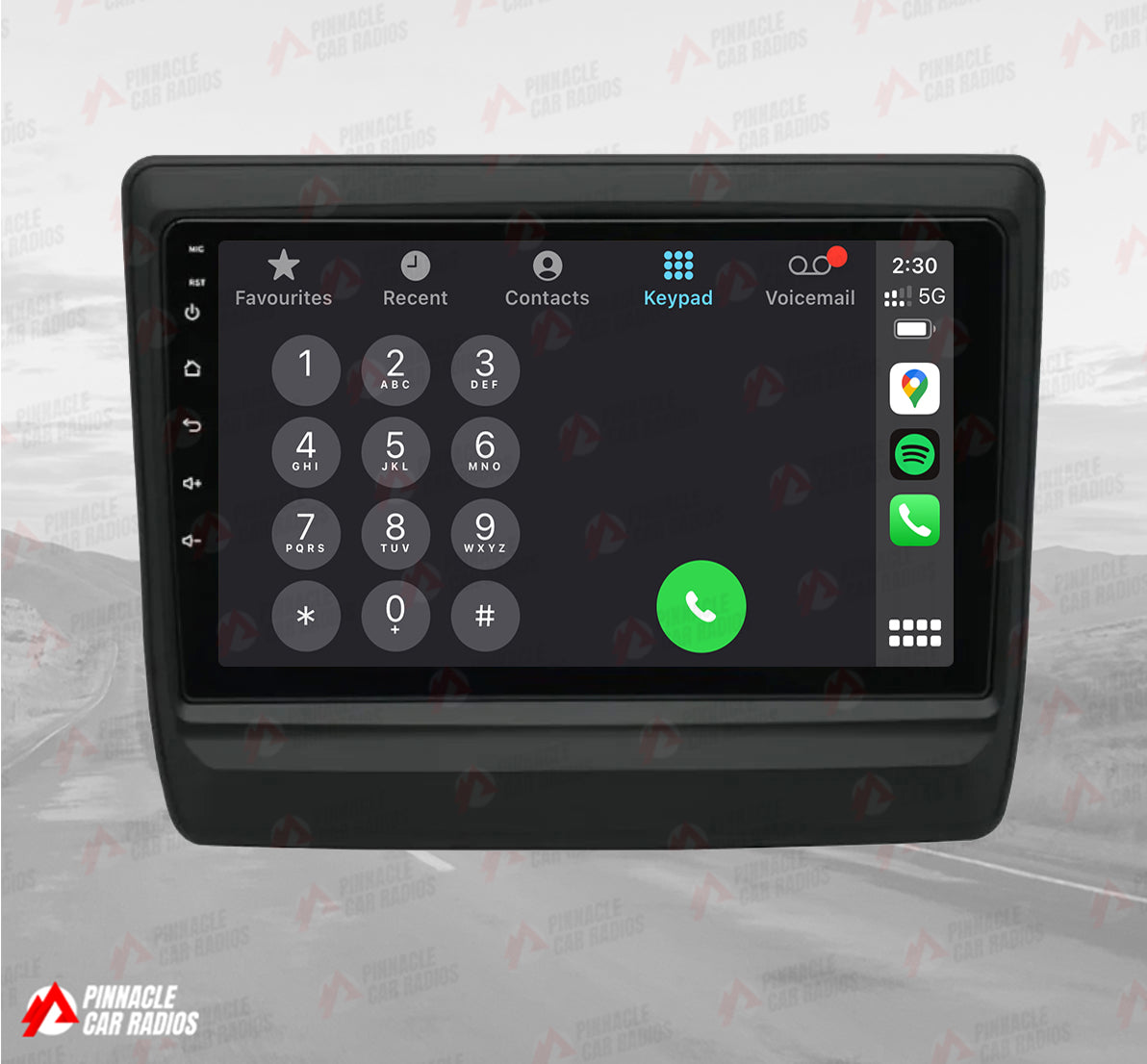 Isuzu D-Max 2021-2025 Wireless CarPlay Headunit Kit